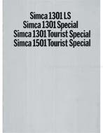 1970 SIMCA 1301 | 1501 BROCHURE NEDERLANDS