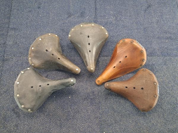 Veiling - broekzadels 5 stuks, Fietsen en Brommers, Fietsaccessoires | Overige Fietsaccessoires, Gebruikt