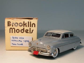 Brooklin Models 1:43 - Modelauto - 1949 Mercury Coupé two, Nieuw