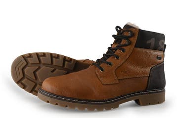 Rieker Veterschoenen in maat 43 Cognac, Overige kleuren, Verzenden, Zo goed als nieuw, Rieker