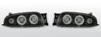 Koplampen Angel Eyes | Ford Fiesta MK4 1995-1999 | zwart, Verzenden