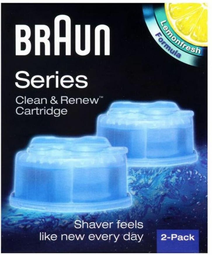 Braun Clean &amp; Renew - 2 stuks - Reinigingsvloeistof, Elektronische apparatuur, Persoonlijke Verzorgingsapparatuur, Nieuw, Verzenden