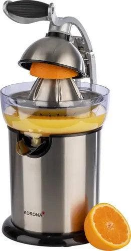 Korona Citruspers 27050 - 130 W - RVS, Elektronische apparatuur, Keukenmixers, Verzenden, Nieuw