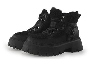 Buffalo Snowboots in maat 39 Zwart, Verzenden, Zwart, Snowboots, Zo goed als nieuw