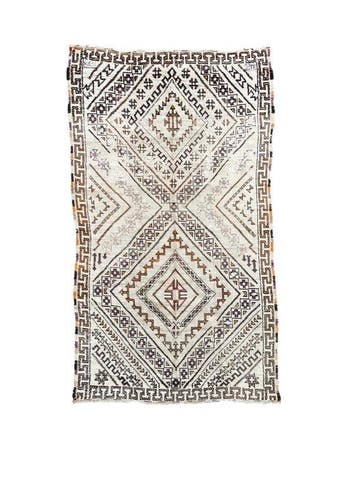 Authentiek Beni Ouarain-vloerkleed – jaren 1950/1960 –, Nieuw