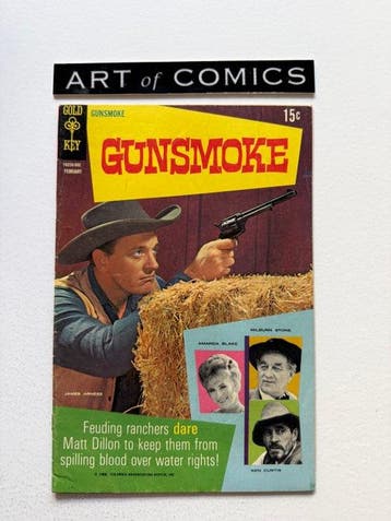 Gunsmoke #1, #3, #5 - Photo Covers! - Rare Bronze Age Books, Nieuw