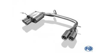 FOX BMW E87 118d 120d einddemper uitgang rechts/links - 2x76, Verzenden, Nieuw