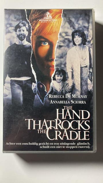 THE HAND THAT ROCKS THE CRADLE (VHS), Gebruikt