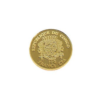 Congo. 100 Francs 2022 - Louis Pasteur