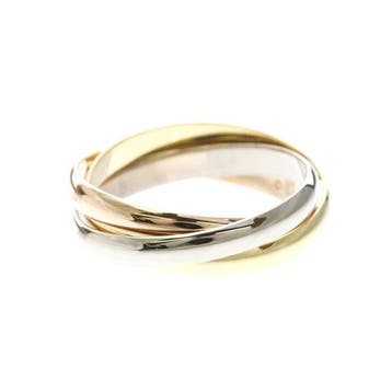 Cartier - Ring - 18 karaat rosegoud, Witgoud, Geel goud, Nieuw