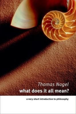 What Does It All Mean? | Thomas (Professor of Philosophy Nag, Verzenden, Zo goed als nieuw, Thomas (Professor of Philosophy Nagel