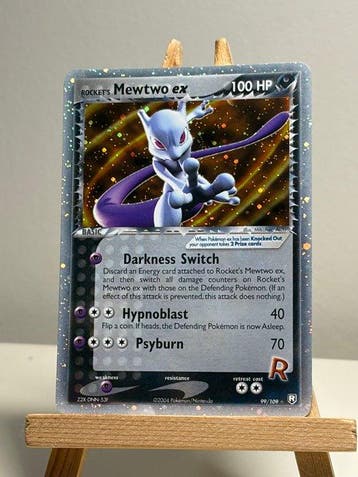 Pokémon - 1 Card - Mewtwo 99/109 Foil - EX - EX Team Rocket