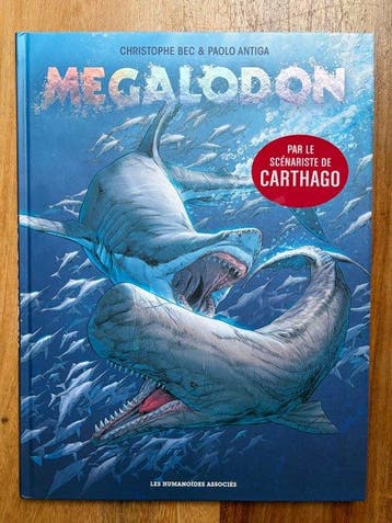 Megalodon + dédicace - C - 1 Album - Eerste druk - 2023, Boeken, Nieuw