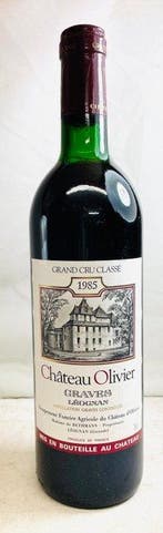 1985 Château Olivier - Graves Grand Cru Classé - 6, Nieuw