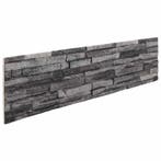 vidaXL Wandpanelen 10 pcs Antraciet 100 x 25 cm EPS-schuim, Verzenden, Nieuw