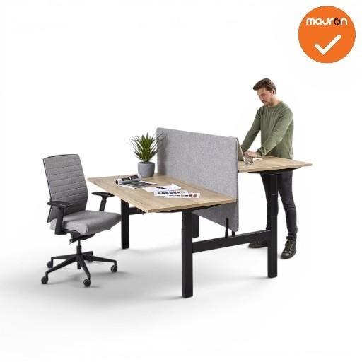 Zit-Sta Duo Bureau - Elektrisch - 180x80cm, Articles professionnels, Aménagement de Bureau & Magasin | Mobilier de bureau & Aménagement