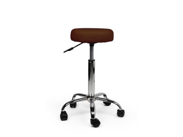 Tabouret Bruin - Standaard Zithoogte, Maison & Meubles, Tabourets