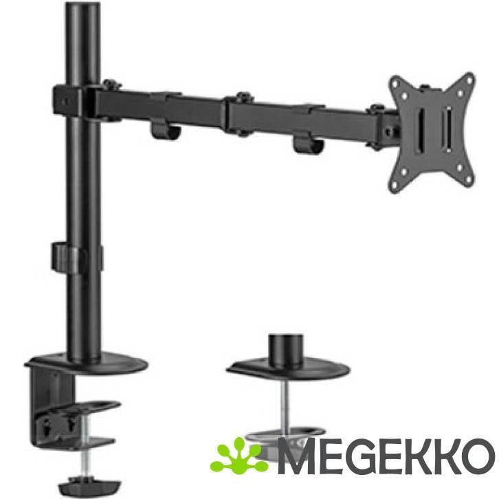 Gembird MA-D1-01 flat panel bureau steun 81,3 cm (32 ) Zwart, Computers en Software, Overige Computers en Software, Nieuw, Verzenden