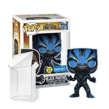 Funko POP!  Black Panther: Black Panther (GiTD)(Walmart) 273, Verzenden