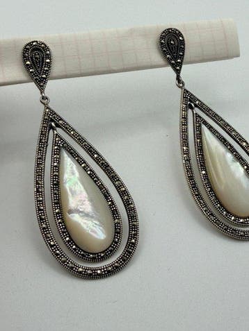Sans prix de réserve - Boucles doreilles Argent - Boucles