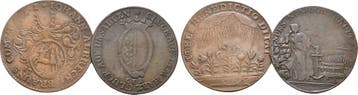 Rechenpfennig 2 Stueck 1724 u o J Harz, Verzenden