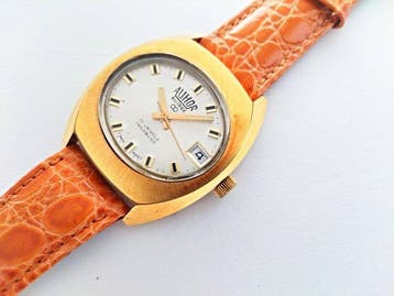 Alihor - Swiss mens gold plated - Sans prix de réserve -, Nieuw