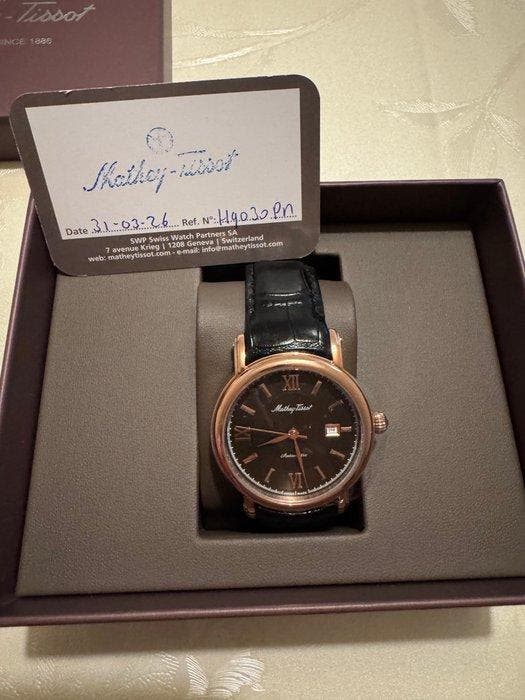 Mathey-Tissot - Renaissance Automatic - Zonder minimumprijs, Handtassen en Accessoires, Horloges | Heren