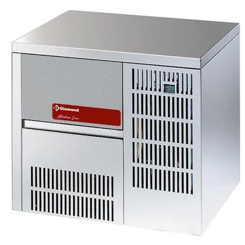 Volle ijsblokjesmachine 19 kg, met reserve, Verzenden