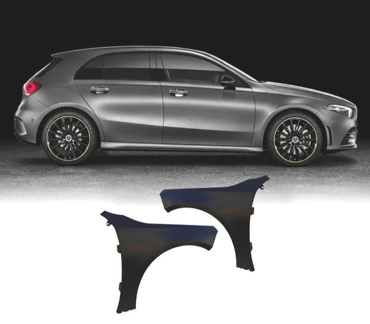 AILES MERCEDES CLASSE A W177 18-22 EN ALUMINIUM, Autos : Pièces & Accessoires, Carrosserie & Tôlerie, Envoi