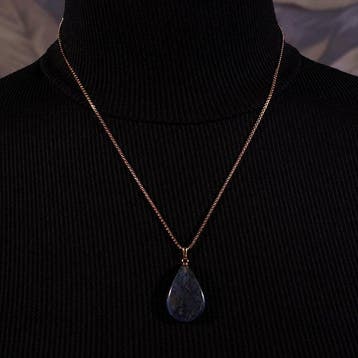 Geen reserve – 25,60 ct hoogwaardige labradoriet met een