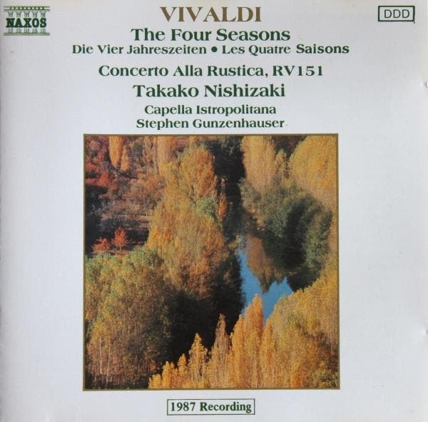 Vivaldi*, Takako Nishizaki, Capella Istropolitana, Stephen G, CD & DVD, CD | Pop, Envoi