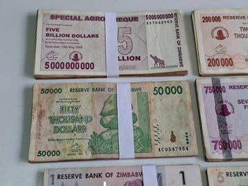Zimbabwe. - 150 Banknotes - Various Dates (Zonder