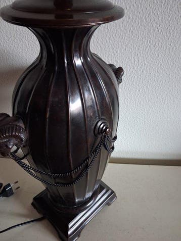 Tafellamp - Gepatineerd brons - Lamp Georgiana