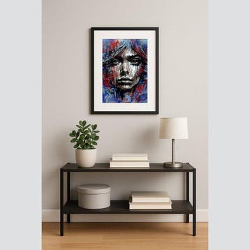 Vin Dantes - Soul Tranquility Reborn - Original Portrait, Antiek en Kunst