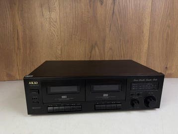 Akai - HX-27W - Double Cassetterecorder-speler, Nieuw