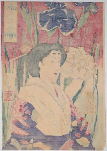 Yoshitoshi -- Iris -- Schoonheden en de Zeven Bloemen --
