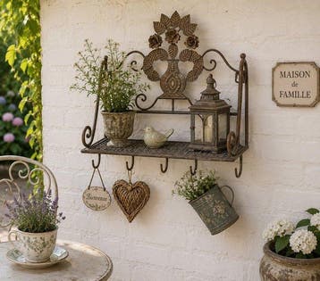 Wandrek - Smeedijzer - Handgesmeed wandrek