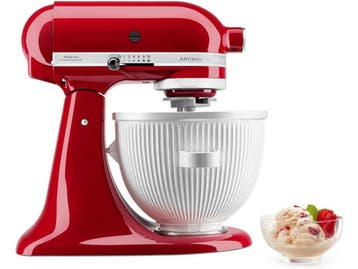 KitchenAid 5KSMICM - Roomijsmaker - 1,9 liter - Wit, Verzenden, Nieuw