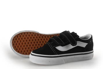 Vans Sneakers Jongens in maat 23½ Zwart, Jongen of Meisje, Schoenen, Zo goed als nieuw, Vans