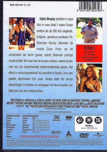 The Nutty Professor, Cd's en Dvd's, Verzenden, Nieuw in verpakking