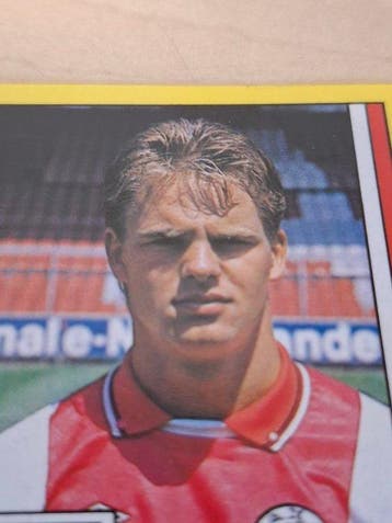 Panini Voetbal 90 Rookie Frank de Boer Ajax - 1 Sticker -, Nieuw
