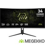 MSI MAG 342CQRF E20 34  WQHD 200Hz Curved Rapid VA Gaming, Verzenden