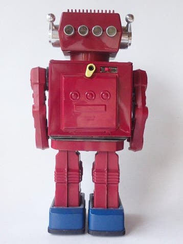 Horikawa - Speelgoed robot Rotate-O-Matic Super Astronaut -