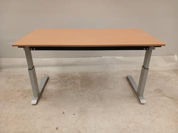 Zitbureau 160x80 cm handmatig met zwengel verstelbaar van, Ophalen of Verzenden, Nieuw in verpakking