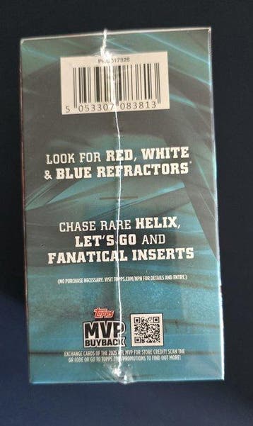 2025 Topps NFL Football Value Box NFL Sealed box - Mint (M)