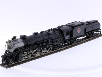 Schaal H0 Tenshodo No. 155 stoomlocomotief Class Q-1 2-10..., Ophalen of Verzenden, Gebruikt, Gelijkstroom, Locomotief