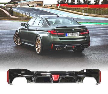 DIFFUSEUR BMW G30 G31 LOOK M5 CS NOIR BRILLANT, Autos : Pièces & Accessoires, Verzenden, Neuf
