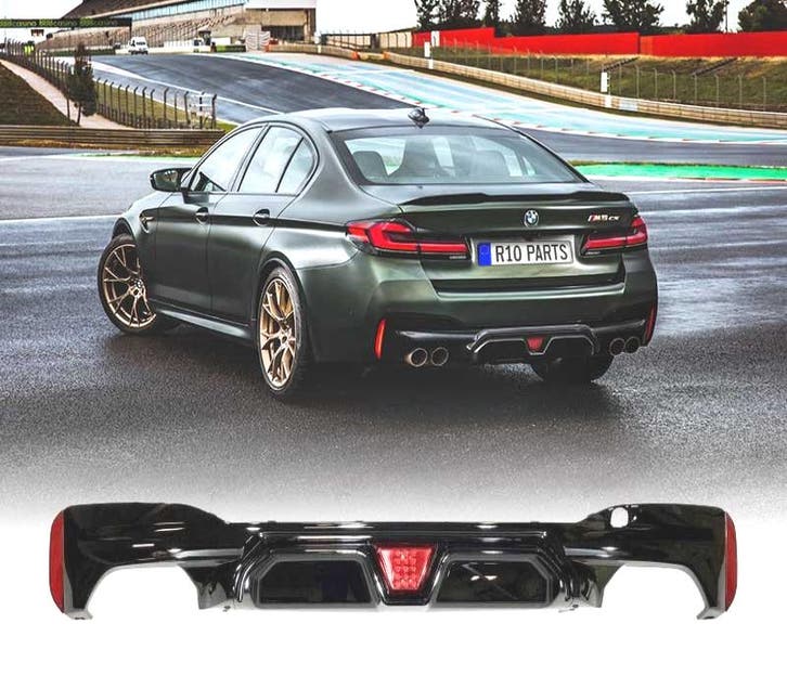 DIFFUSEUR BMW G30 G31 LOOK M5 CS NOIR BRILLANT, Auto-onderdelen, Carrosserie, Verzenden