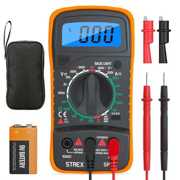 Strex Digitale Multimeter - AC / DC, Doe-het-zelf en Bouw, Meetapparatuur, Verzenden, Nieuw