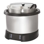 Inductie soepketel/Foodwarmer met RVS stalen binnen pan met, Verzenden